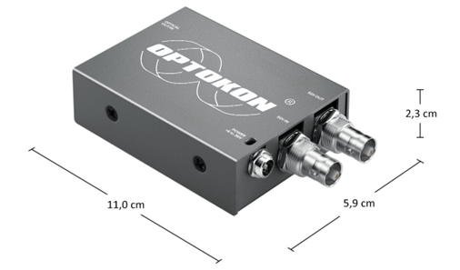 Blackmagic Design Mini Converter Optical Fiber 12G - Sound