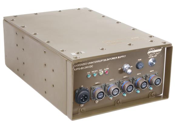LMUPS-80-24V Ruggedized Uninterruptible Power Supply