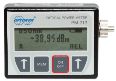 PM-212-SI3 Pocket optical power meter USB probe