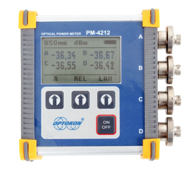 PM-4212 – Compact 4 port optical power meter