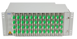 MCNP-xAP Rack Mount Connector Network Panel Rating IP41 + Angled fit of adapters